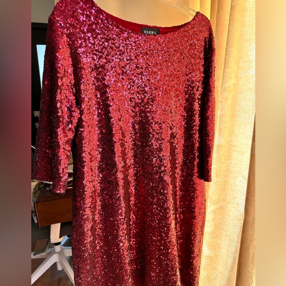 Club L Sequin Mini Dress - Picture 3 of 3